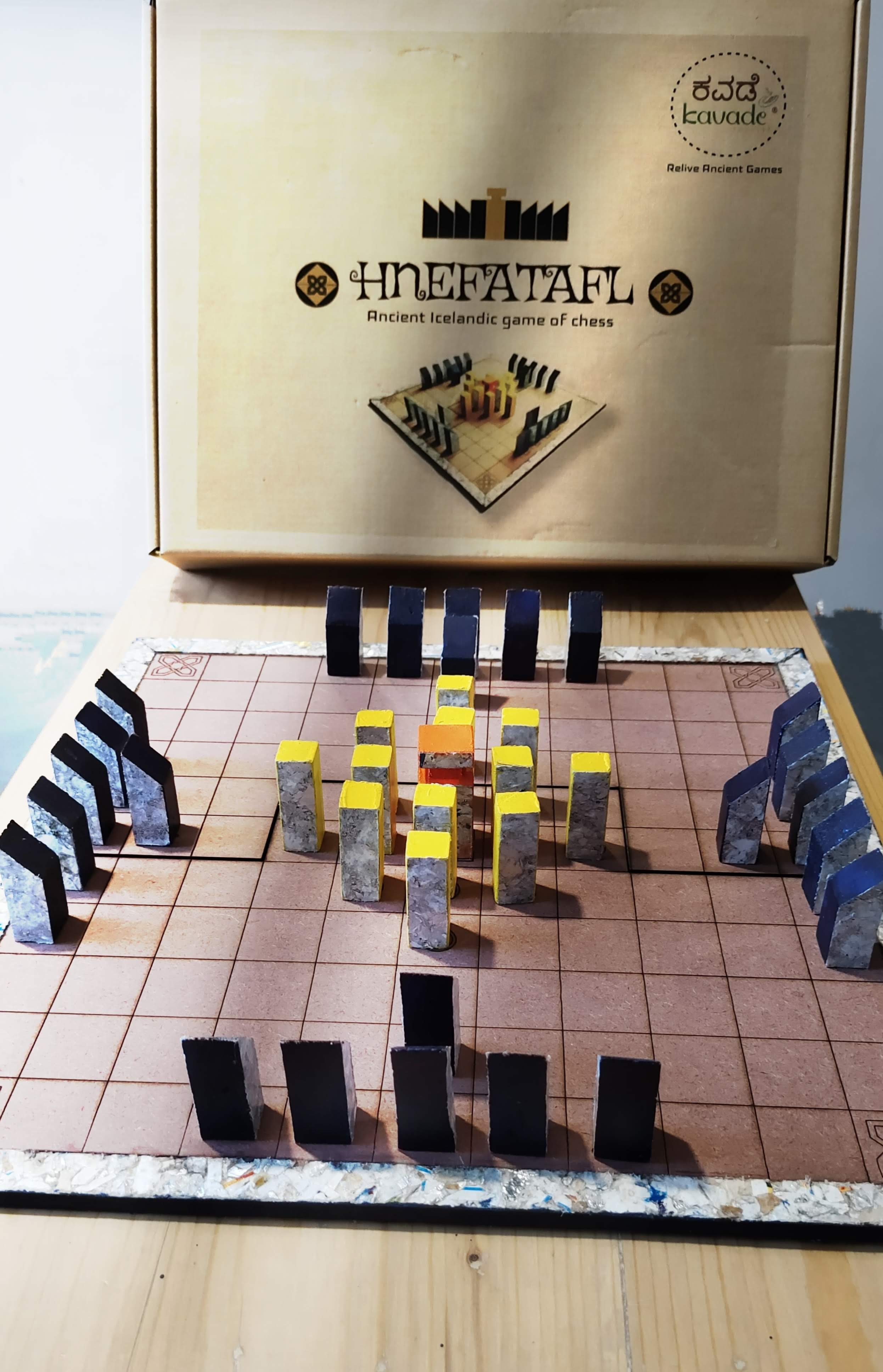 Hnefatafl: Ancient Icelandic game of chess