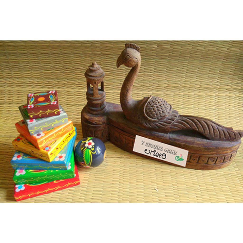 Wooden Lagori Set 1