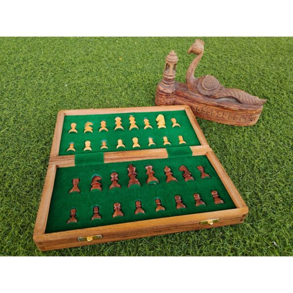 Foldable Wooden Chess set